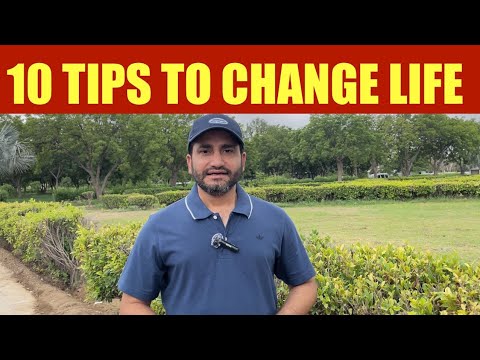 10 tips to improve / change your life / Best life advice for everyone ...