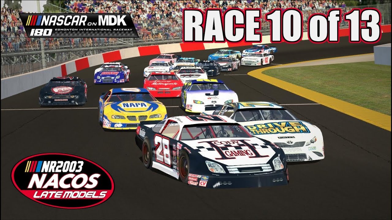 NASCAR on MDK 180 Edmonton Int'l NACOS Late Models Race 10 of 13
