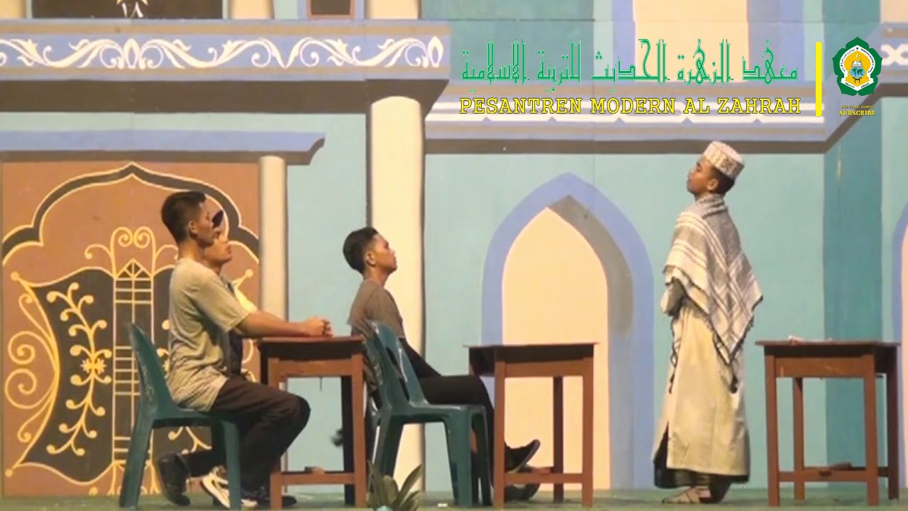 Penonton Tertawa Histeris Drama Komedi Pesantren Modern Al Zahrah