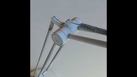 3D Model of Antifoni Desk and standing lamp 2 pack - №2 Review