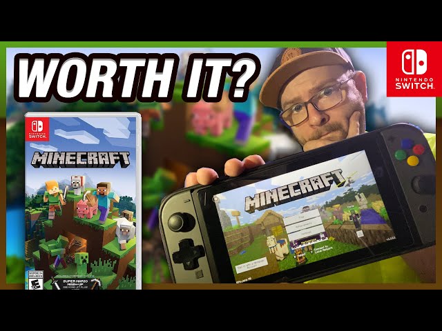 Minecraft on Nintendo Switch does the trick, hides most of its