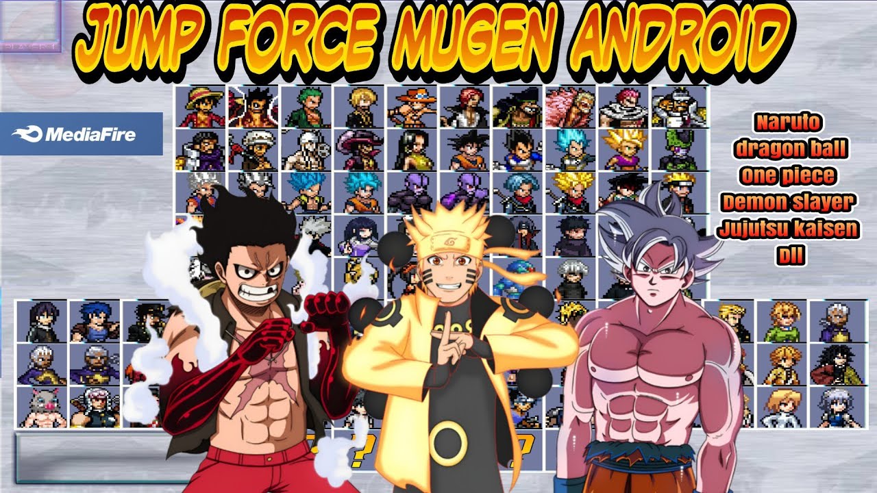 JUMP FORCE MUGEN ANDROID - JUMP FORCE MUGEN - YouTube