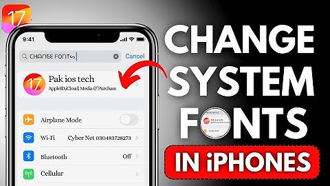 Aangepast systeemlettertype op iPhone | Lettertypen wijzigen in iOS 17 | Systeemlettertypen wijzi...