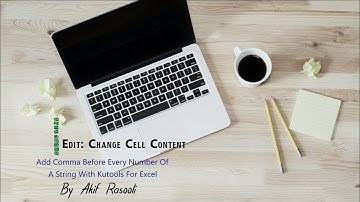 Add Comma Before Every Number Of A String With Kutools For Excel