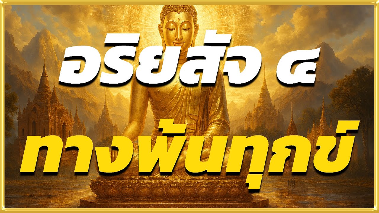 อริยสัจ ๔ หนทางพ้นทุกข์ที่พระพุทธเจ้าสอน! l ปริศนาธรรม