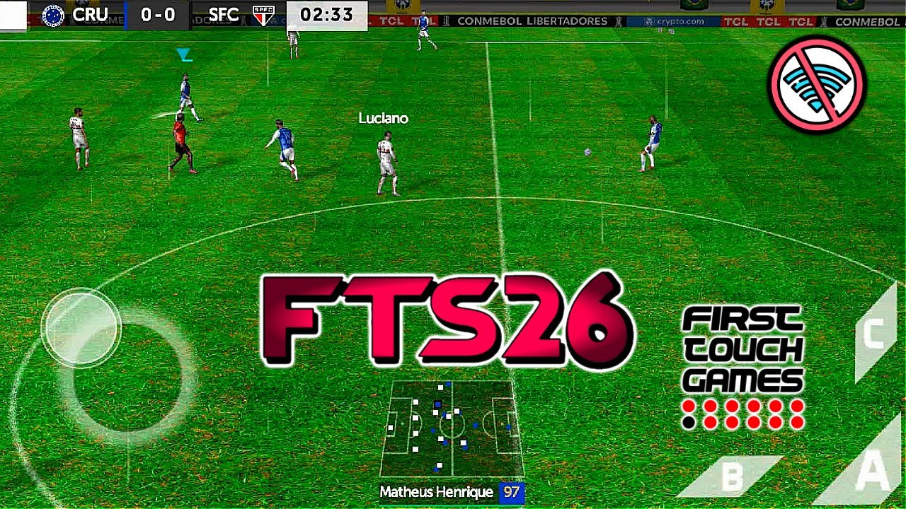 ✅ NOVO FTS 2025/26 PARA TODOS ANDROIDS COM NOVAS TRANSFERÊNCIAS, CAMPEONATOS🚨🔥