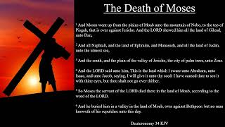 Deuteronomy 34 KJV | The Death of Moses