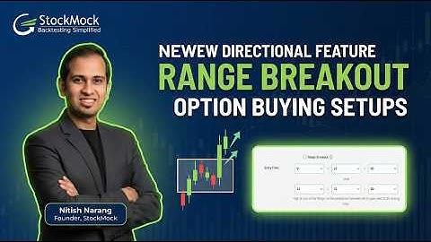 Directional Feature: Range Breakout | Option Buying Strategies | StockMock