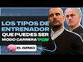 Los TIPOS de ENTRENADOR que puedes SER en Modo Carrera FC 26