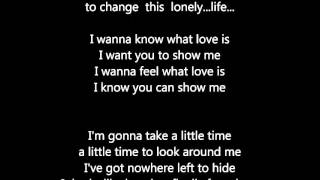 Foreigner - I Want To Know What Love Is - Scroll Lyrics  &quot;22&quot;