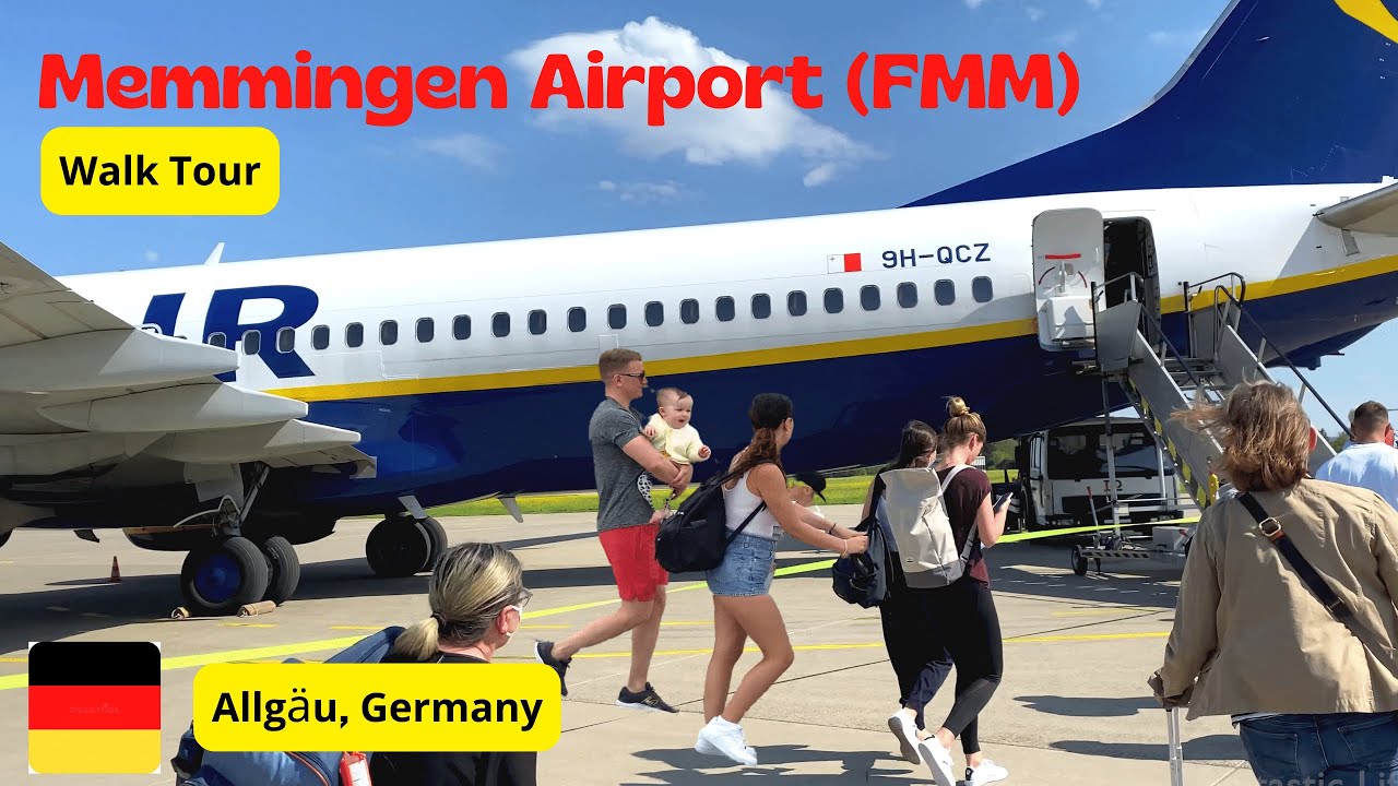 germany-memmingen-airport-fmm-walk-tour-4k-youtube