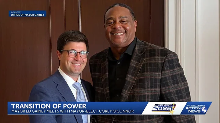 Pittsburgh Mayor Gainey meets with Mayor-elect O'Connor to talk about transition after election
