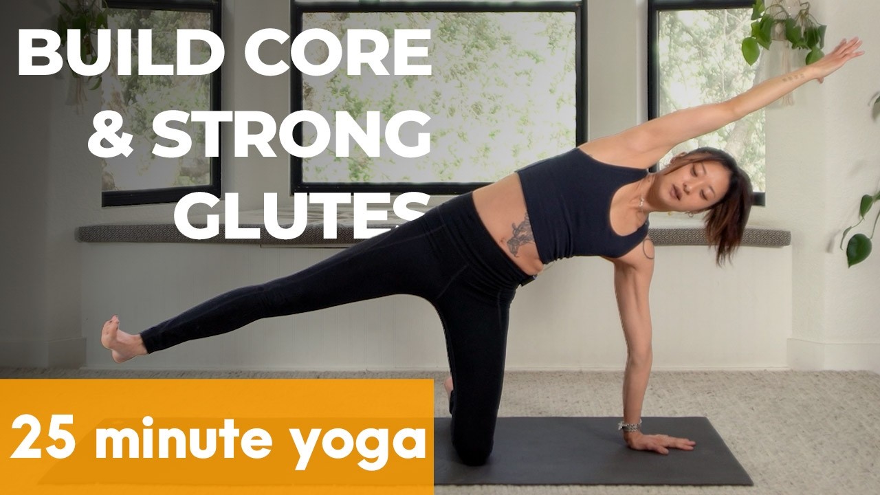 25-Minute Core & Glute Yoga | Build Strength, Stability & Better Posture