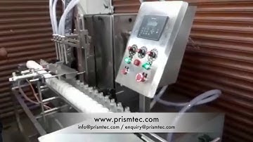 Hair Oil Filling & Capping Machine with Feed Warm System