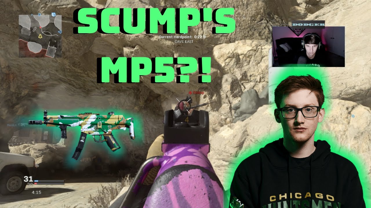 PRO Mp5 CLASS SET UP FOR CDL PLAYLIST | SCUMP'S Mp5 (CoD: Modern Warfare)