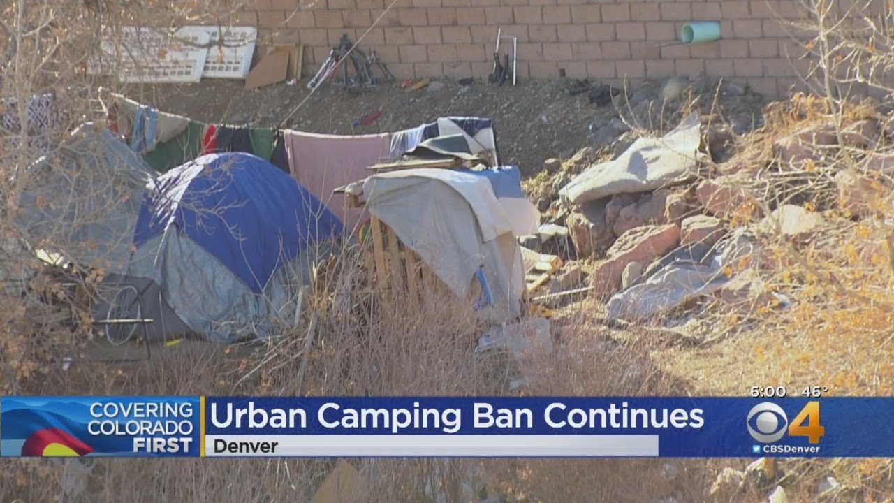 Urban Camping Ban Is Back In Denver YouTube