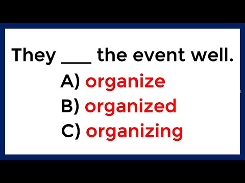Mixed Grammar Quiz | If you Can Get 10 out of 40, Your Brain is Fantastic #170