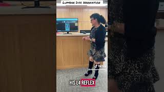 Physical Exam with Pathology: Lumbar Disc Herniation on Examination