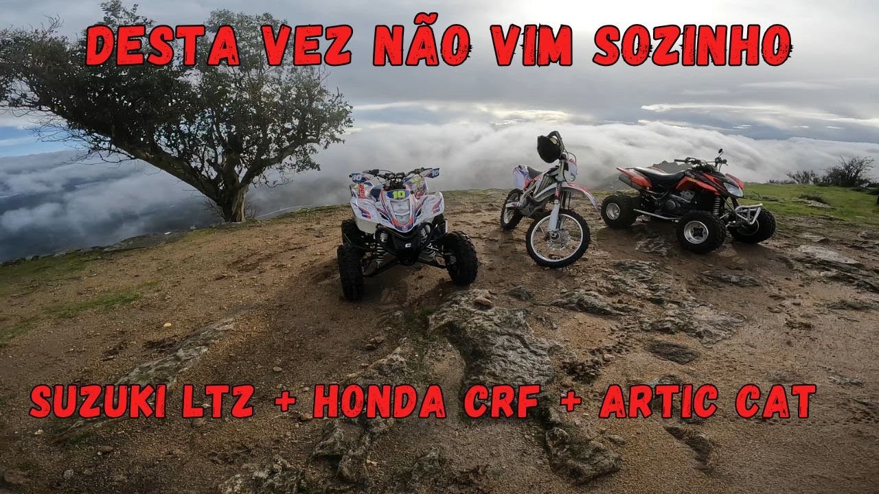 SUZUKI LTZ + ARTIC CAT + HONDA CRF