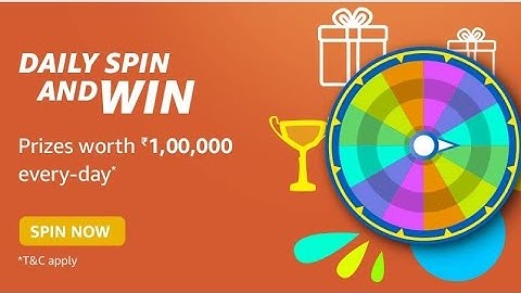 Amazon Daily Spin And Win Quiz Answers Today | 23 Aug 2021
