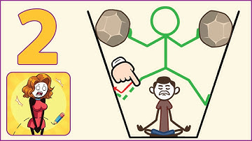 Draw to Save - Stickman Rescue: Gameplay Walkthrough (iOS,Android) Part 2 - (Levels 30 - 60)