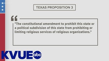 Proposed Texas Constitution amendment: Prop 3 | KVUE