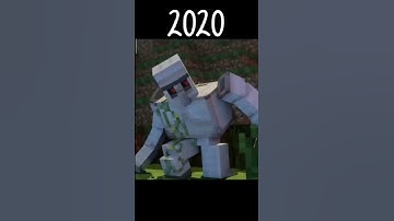 Minecraft Iron Golam Evolution 😮🙂👌💪#minecraft #short #mythpat #loggyhindustanigamer #technogamerz