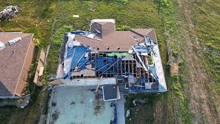 Inspections - Tornado Roof Damage Drone Video