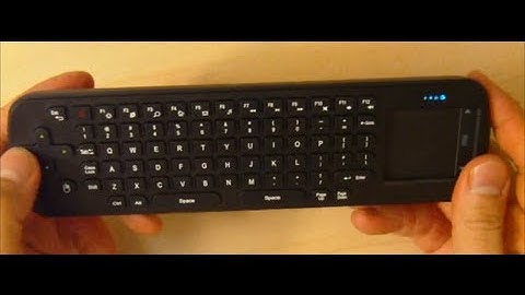 Measy RC12 Air Mouse Keyboard TouchPad Unboxing and Test - Part 1