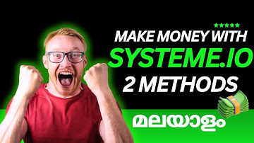 Make Money With SYSTEME.IO 🤑 | Malayalam | 2 easy methods