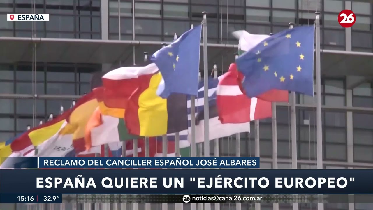 🚨 ESPAÑA PROPONE ARMAR UN EJÉRCITO SERIO PARA LA UNIÓN EUROPEA | El análisis de Manuel Castro