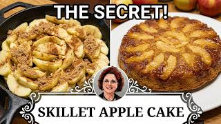 Apple Skillet Cake - Iron Skillet Upside Down Cake - Delicious Moist Cake screenshot 5