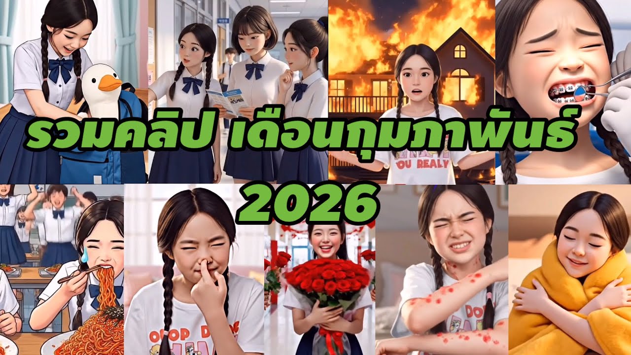 รวมคลิป เดือนกุมภาพันธ์ 2026