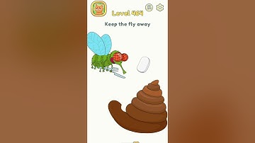 Keep the fly away | dop 2 level - 464 | Delete One Part 2  #dop2 #trending #viralshorts