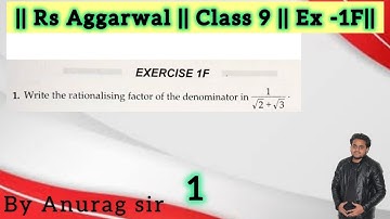 Write the rationalising factor of the denominator in 1/ root2 +root 3