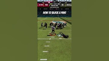 How to block a punt #madden24