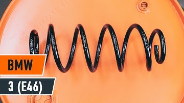 How to change springs on BMW E46 [TUTORIAL AUTODOC]