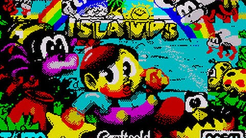 Rainbow Islands - The Story Of Bubble Bobble 2 for the ZX Spectrum gameplay