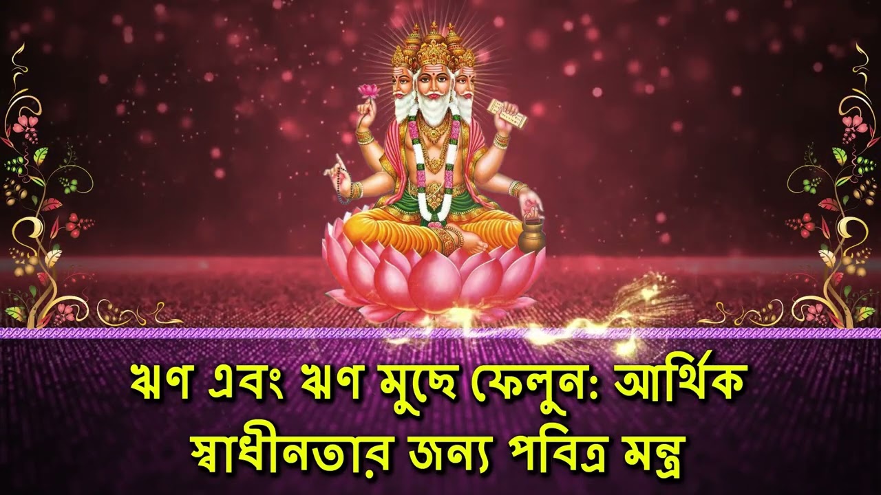 ঋণ এবং ঋণ মুছে ফেলুন: আর্থিক স্বাধীনতার জন্য পবিত্র মন্ত্র