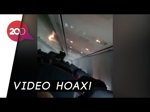 Hoax! Video Kepanikan Penumpang Lion Air JT 610 Sebelum Jatuh