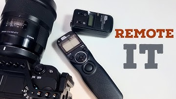 How to use an intervalometer as a video remote  || Pixel TW-283
