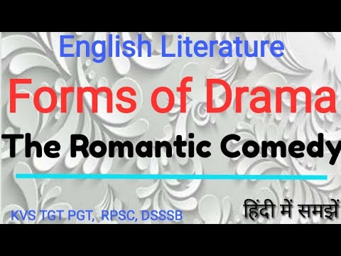 what is romantic comedy in english literature