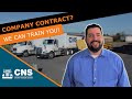 CNS Offers Company Contract CDL Training | CNS Driver Training Center