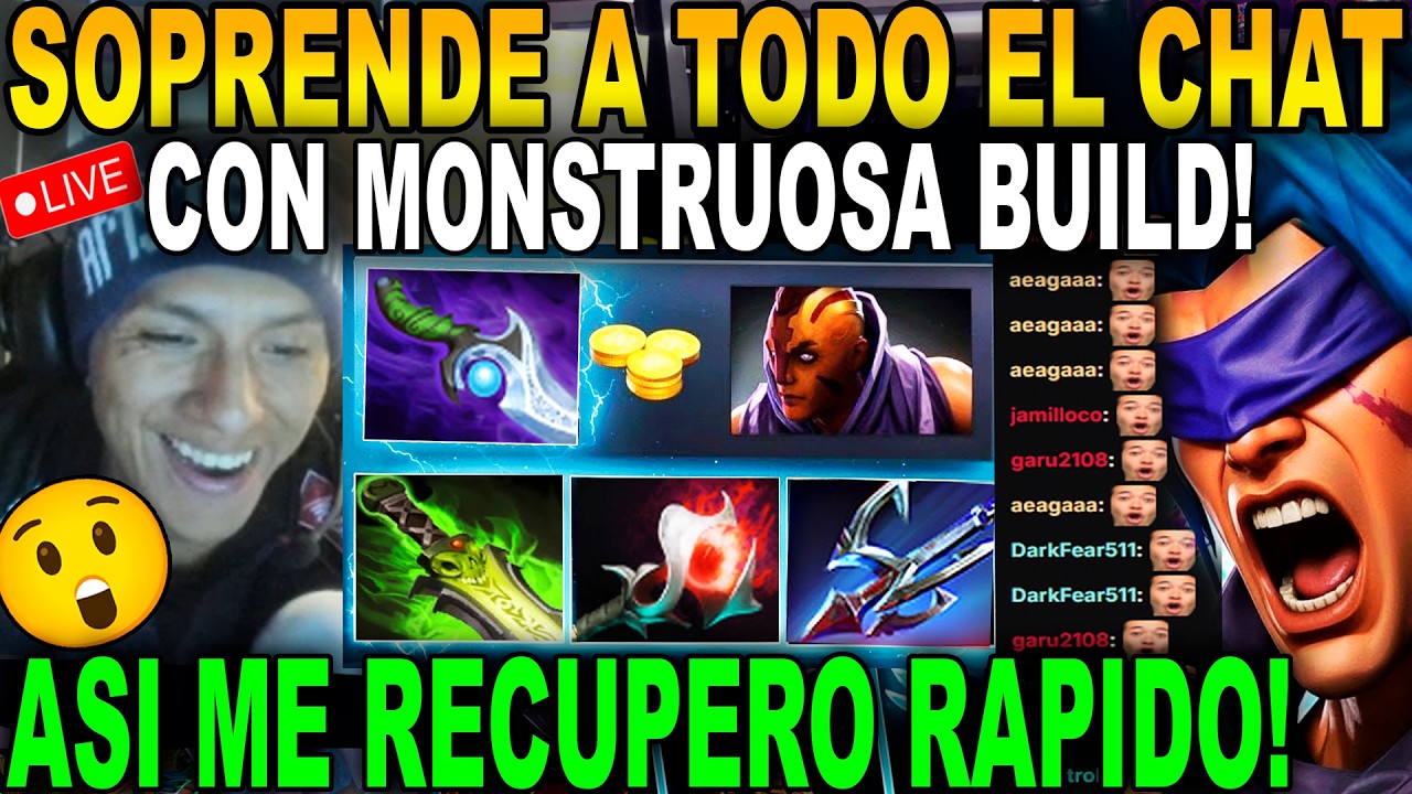 😲SORPRENDE A TODO SU CHAT!😲 PARKER MUESTRA LA BUILD PROHIBIDA PARA RECUPERARSE DE UNA MALA LINEA!