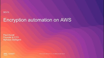 Encryption automation on AWS