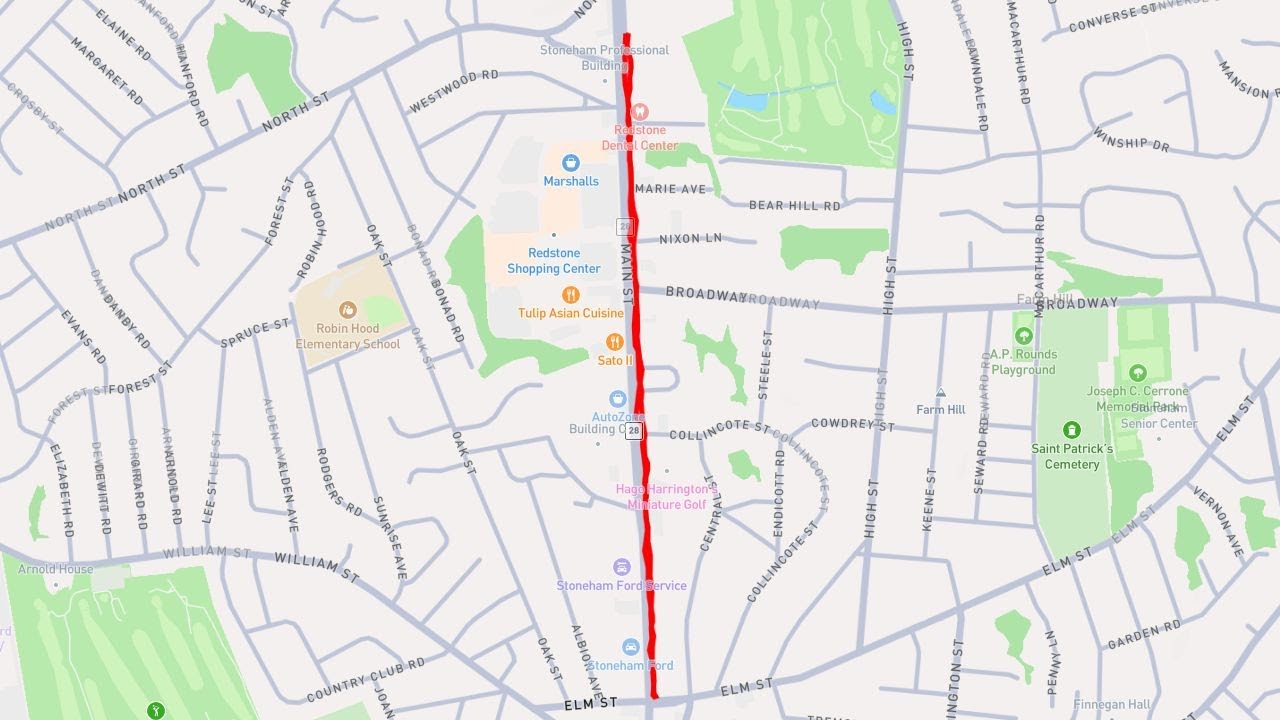 2025-05-31 Walk - Stoneham, MA - Main Street