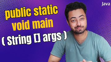 Java Main Method | public static void main(String[] args)🔥🚀