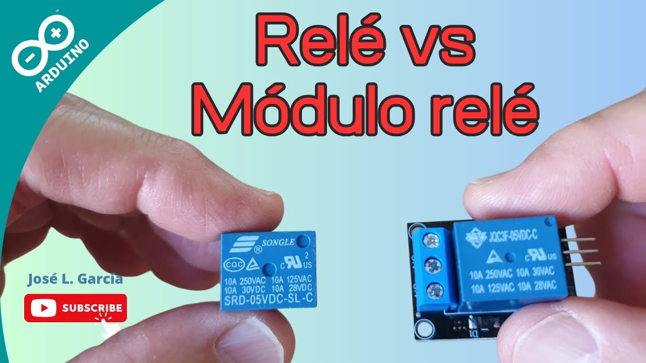 Relé vs Módulo relé