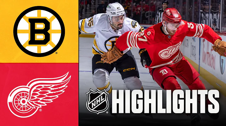 Bruins vs. Red Wings | NHL Highlights | December 02, 2025