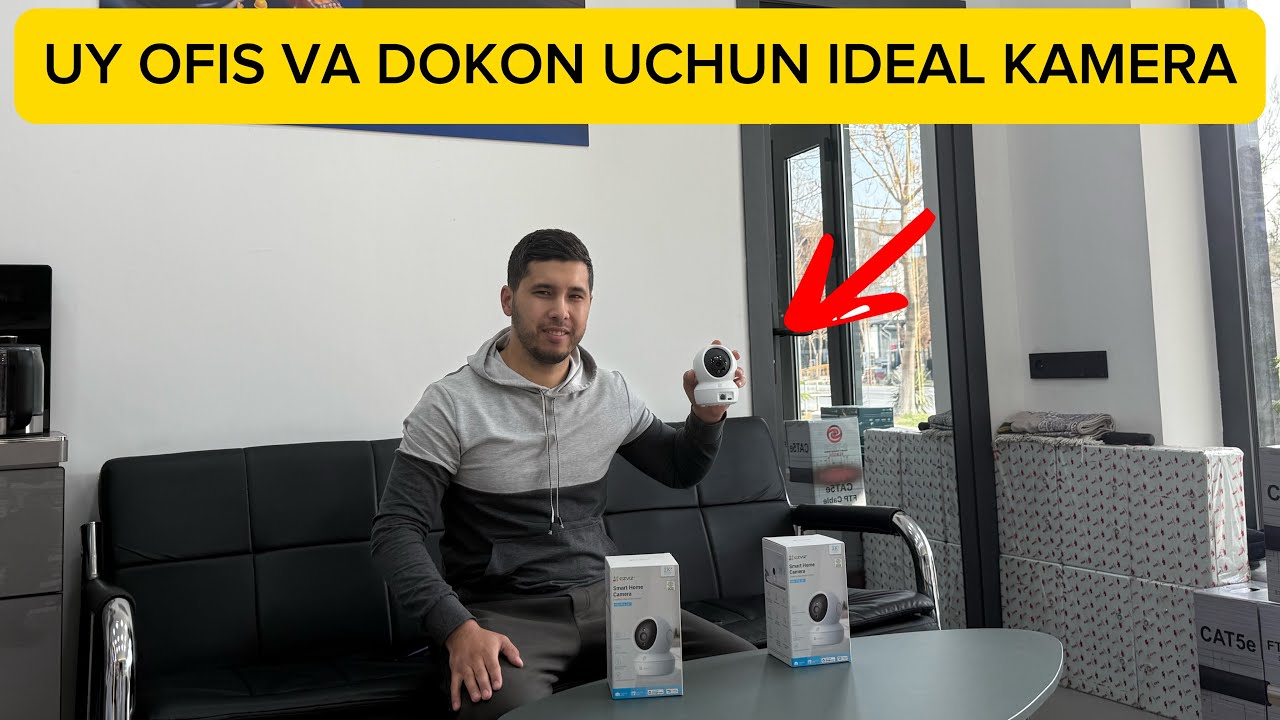 UY OFIS VA DO'KON UCHUN IDEAL KAMERA | eng arzon kamera | Wifi kamera | Do'kon uchun kamera | 2026